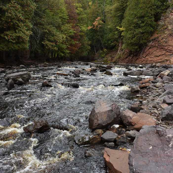 Near Big Manitou Falls River Trail Near Big Manitou Falls River Trail