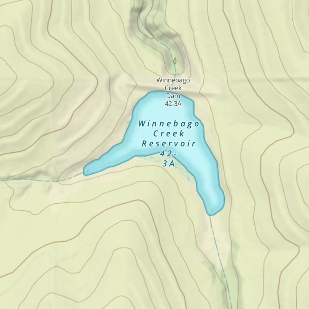 Winnebago Creek Reservoir 42-3A photo