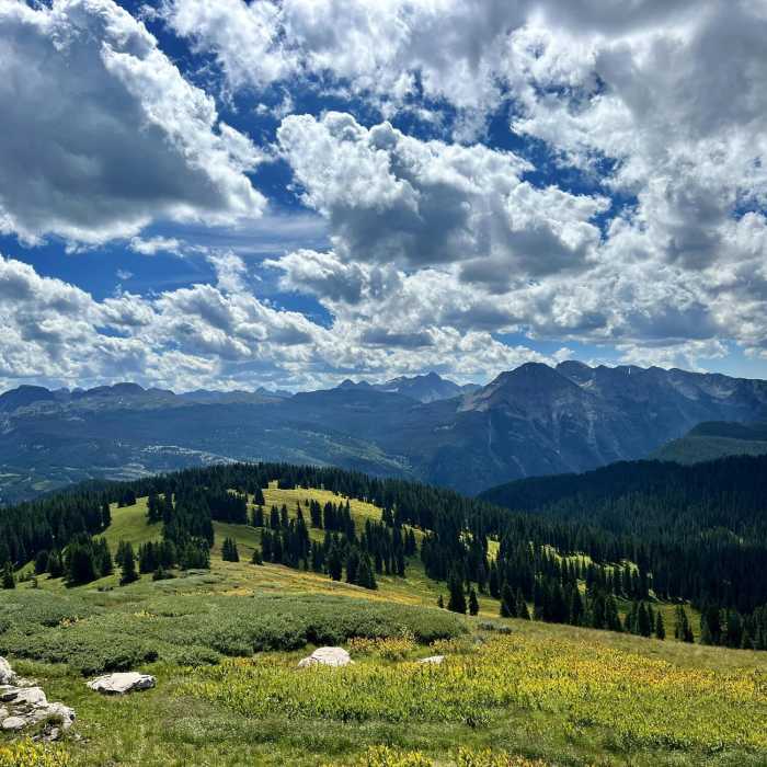 View from the top of the Coal Creek Trail Near Coal Creek Trail