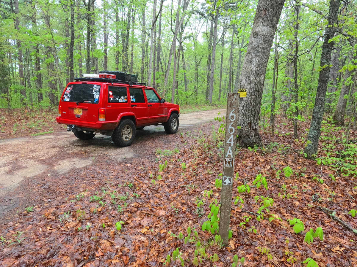 Ironwash Spur A - FS 2664A trail photo