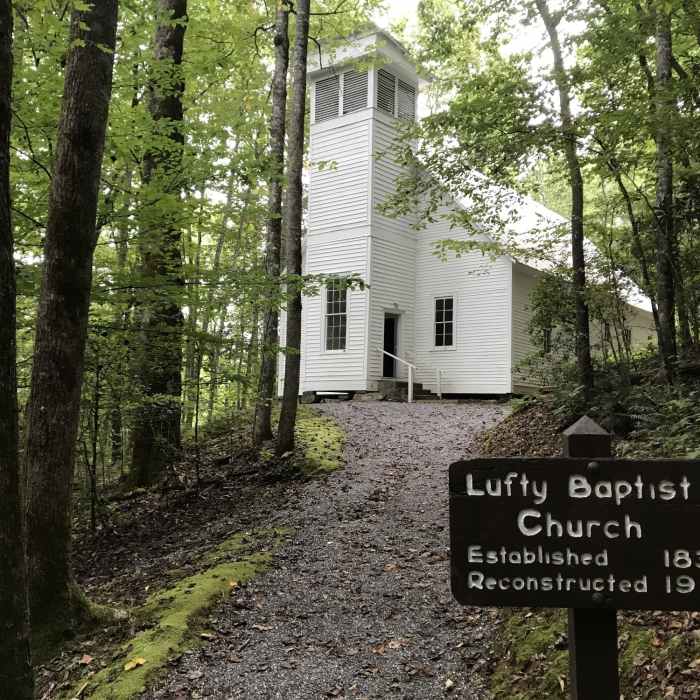 Smokemont Baptist Church Near Newton Bald Trail