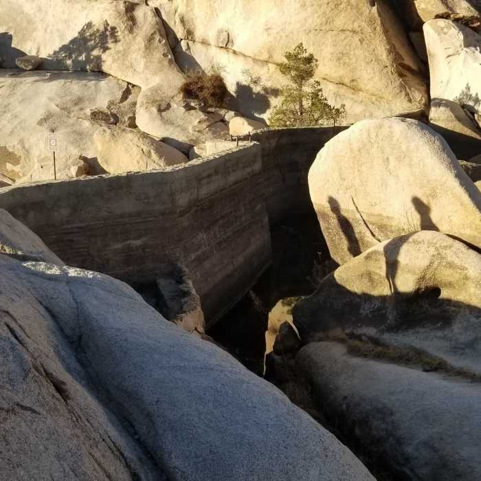 Near Barker Dam Nature Trail