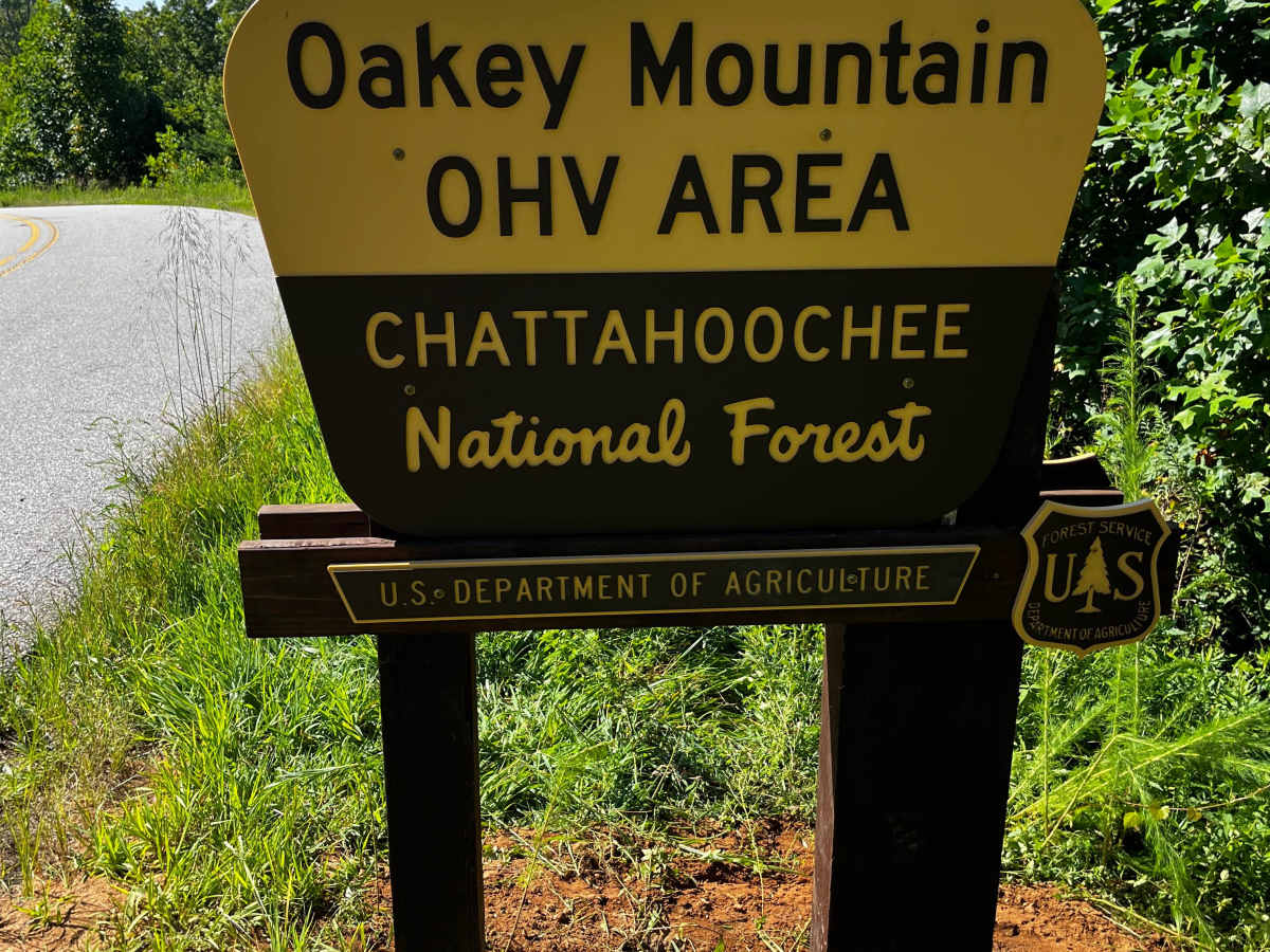 Oakey Mountain OHV trail photo