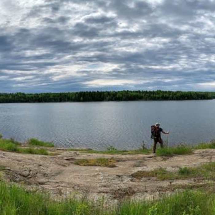 Near Indian Portage Trail