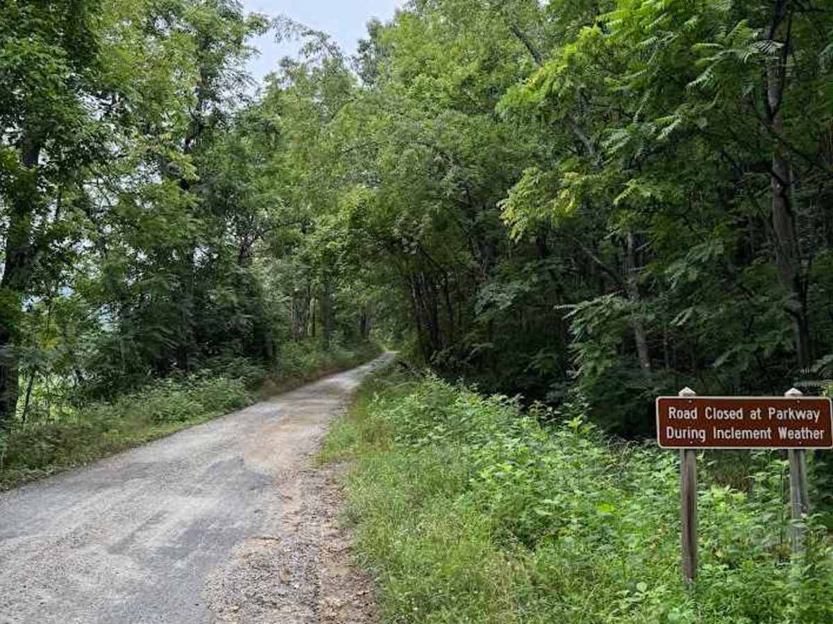 Goff Mountain Road trail photo