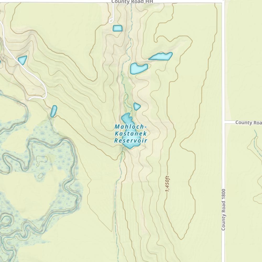 Mahloch-Kastanek Reservoir photo