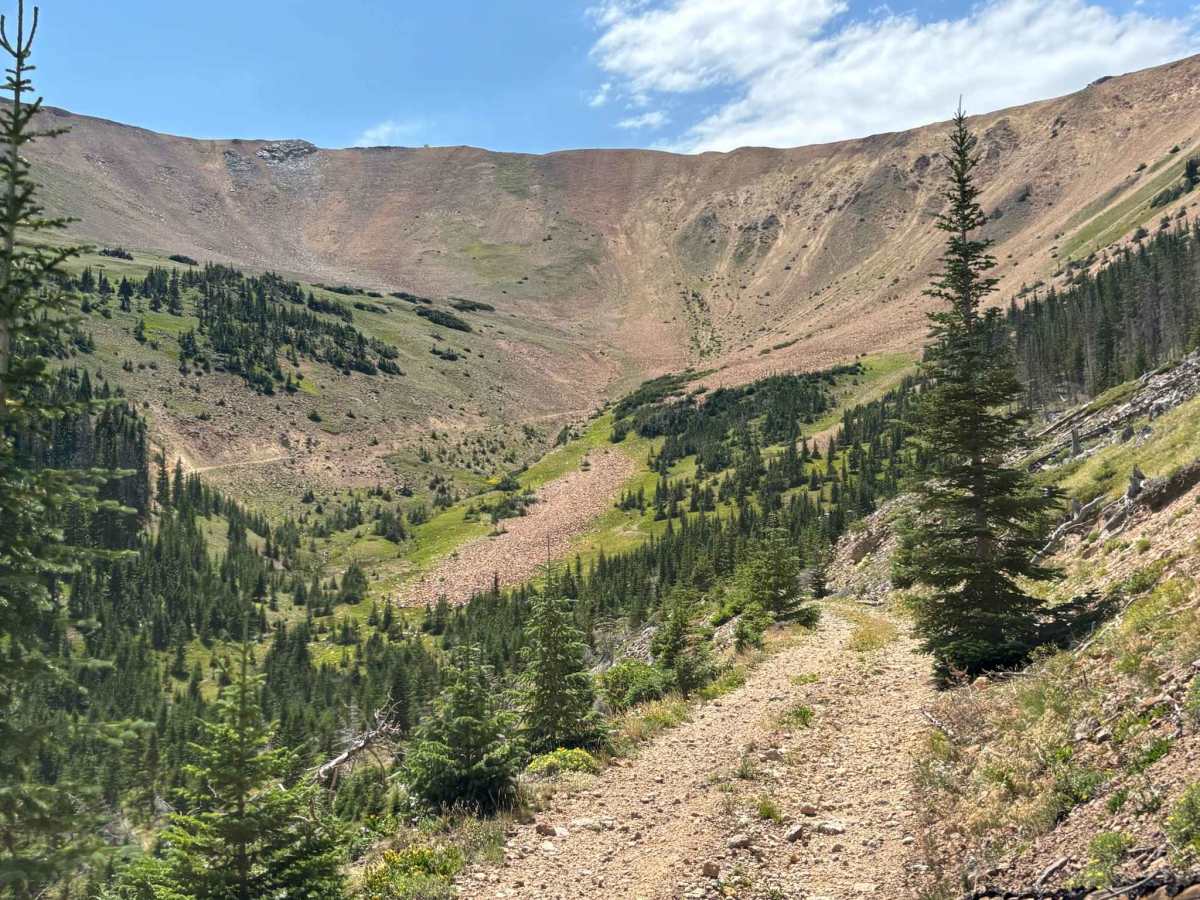 Parkview Mountain Mine trail photo