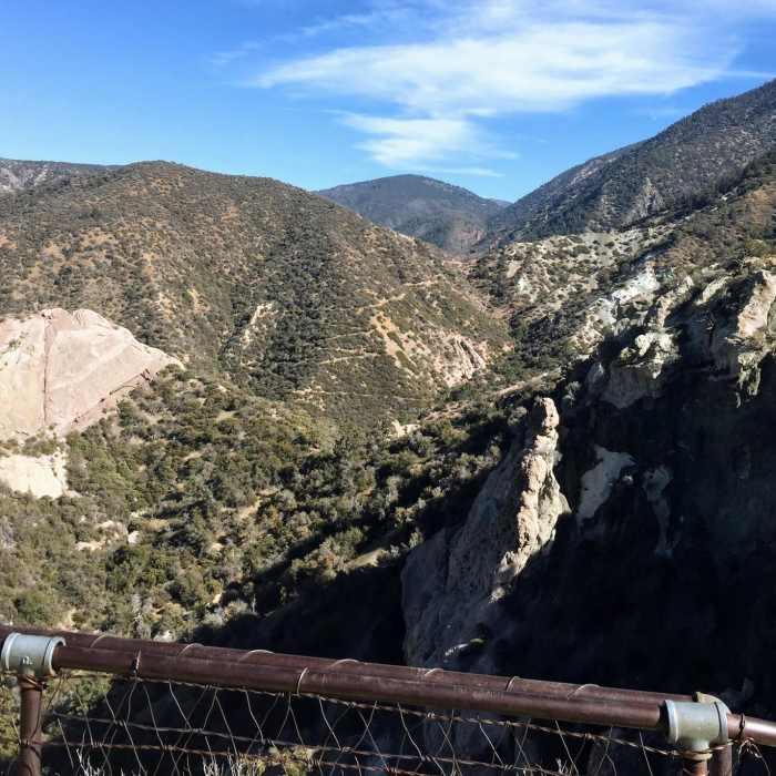 Near Devil's Chair from Devil's Punchbowl Park