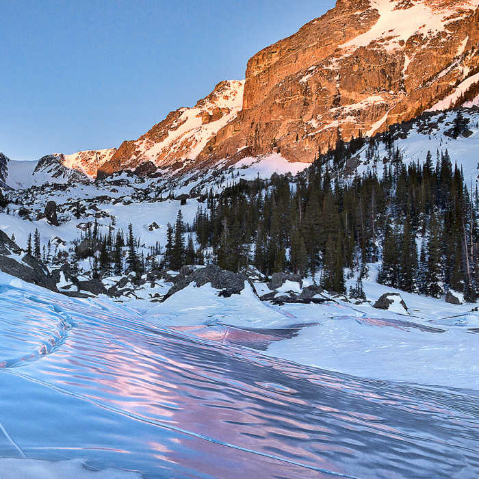 Near Lake Haiyaha Trail