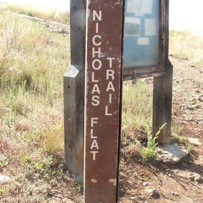 Near Nicholas Flat Trail
