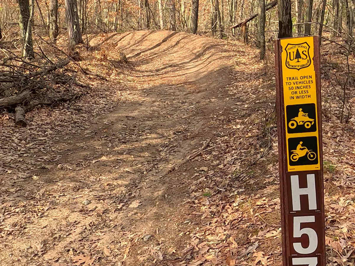 ORV H-57 7 : Mack- Bull Gap Trail trail photo