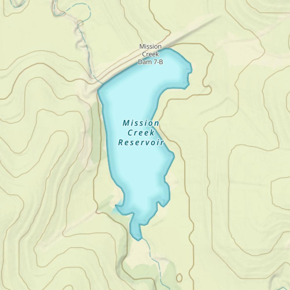 Mission Creek Reservoir photo