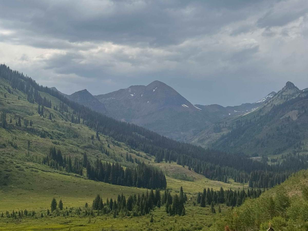 Slate River Road trail photo
