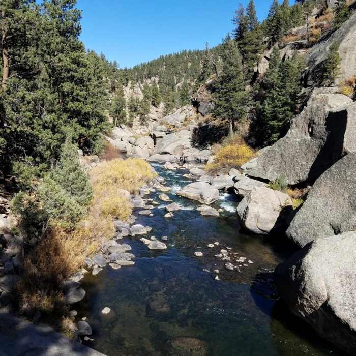 Clear water in South Platte River. Near Platte River #654