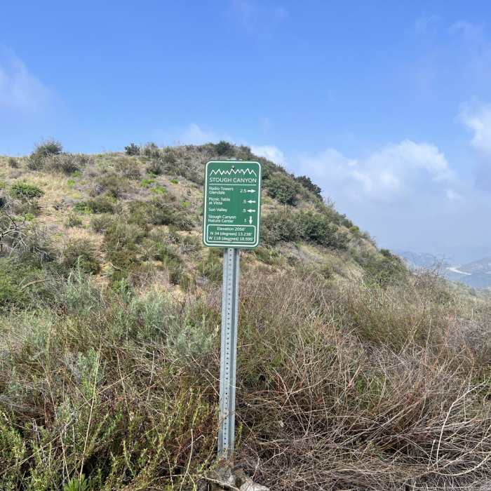 Near La Tuna Canyon Lollipop Loop