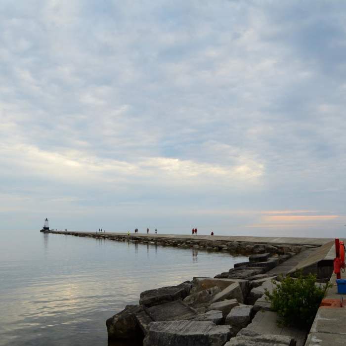 Near Ludington North Breakwater Light Near Ludington North Breakwater Light
