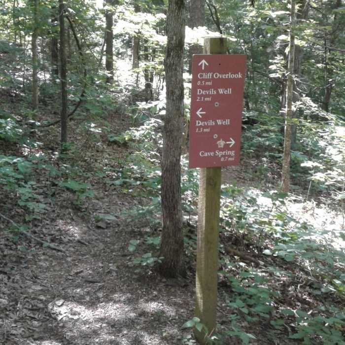 Near Cave Spring Trail