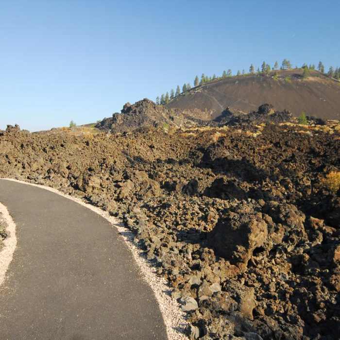Near Lava Butte, Trail of the Molten Land