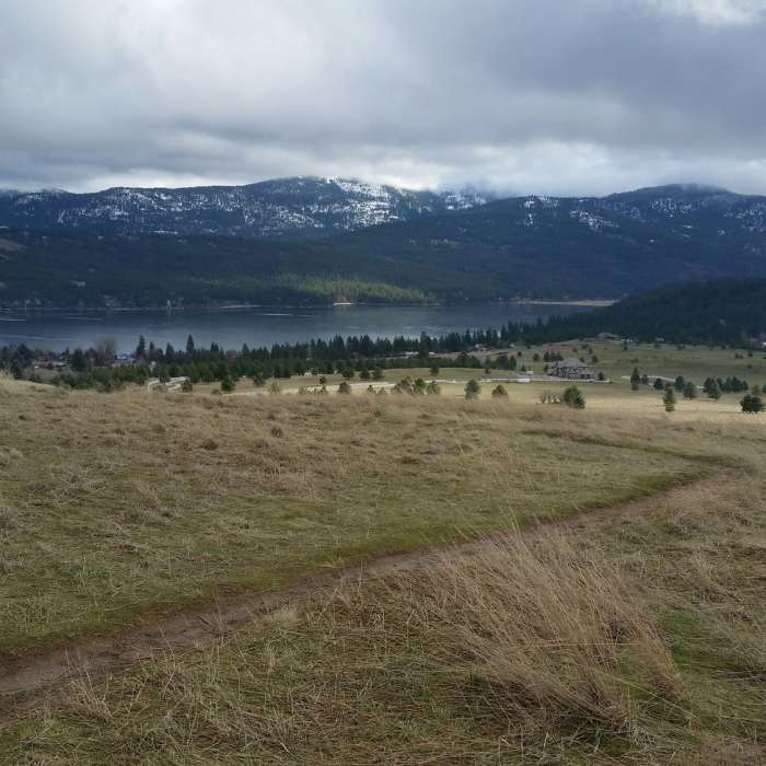 View of Liberty Lake. Near Summit Loop
