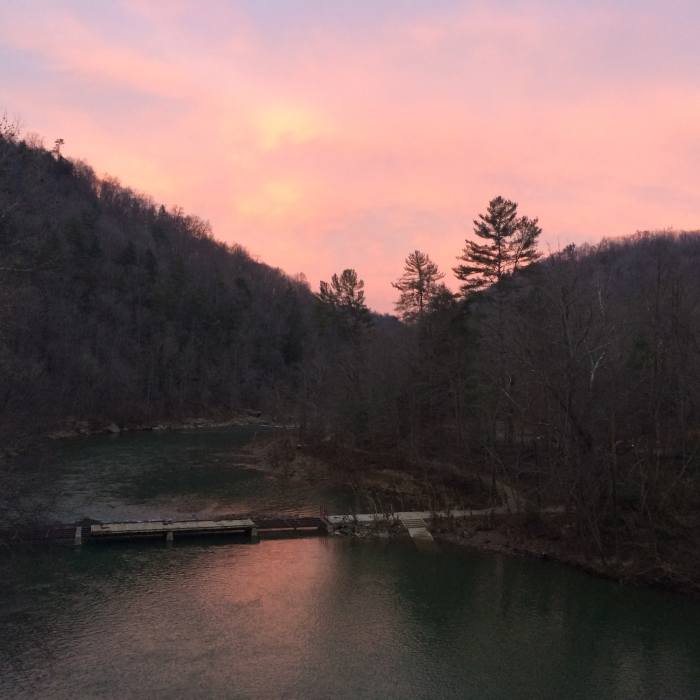 Near Angel Falls Overlook to Grand Gap Loop