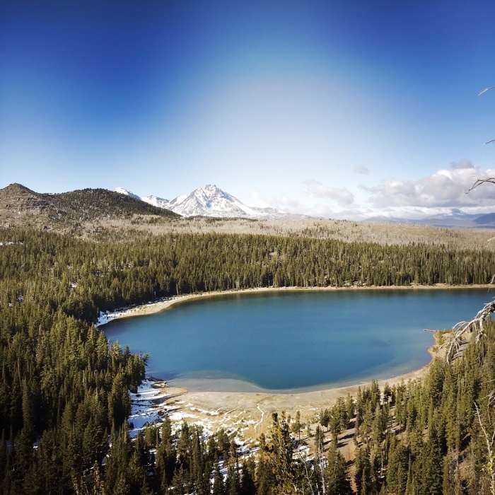 Near Tam McArthur Rim Hike