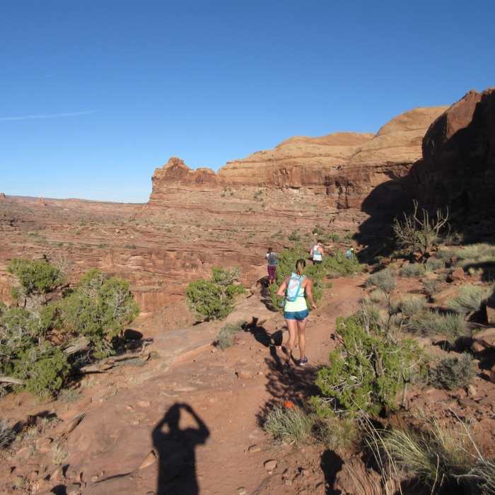 Near Hunter Canyon Trail Out and Back