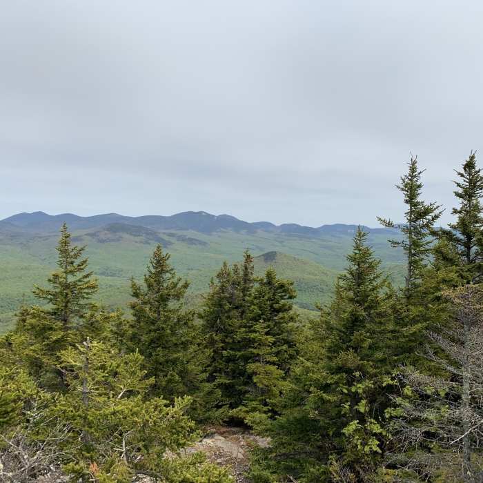 View from summit of Mt. Israel Near Wentworth Trail