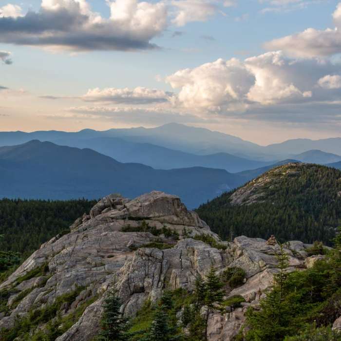 Near Three Sisters Loop to Mount Chocorua