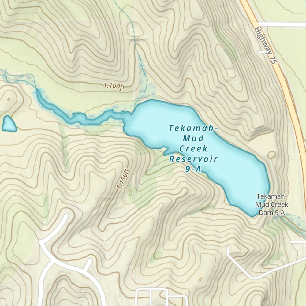 Tekamah-Mud Creek Reservoir 9-A photo
