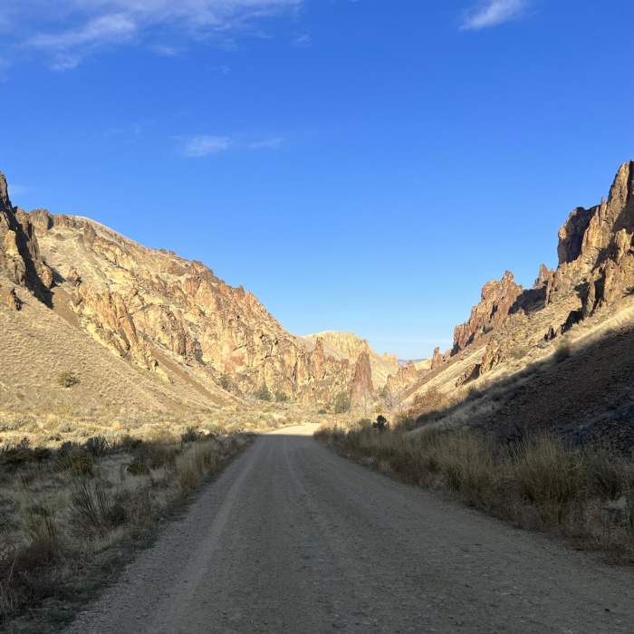 Near Slocum Campground to Juniper Gulch Near Slocum Campground to Juniper Gulch