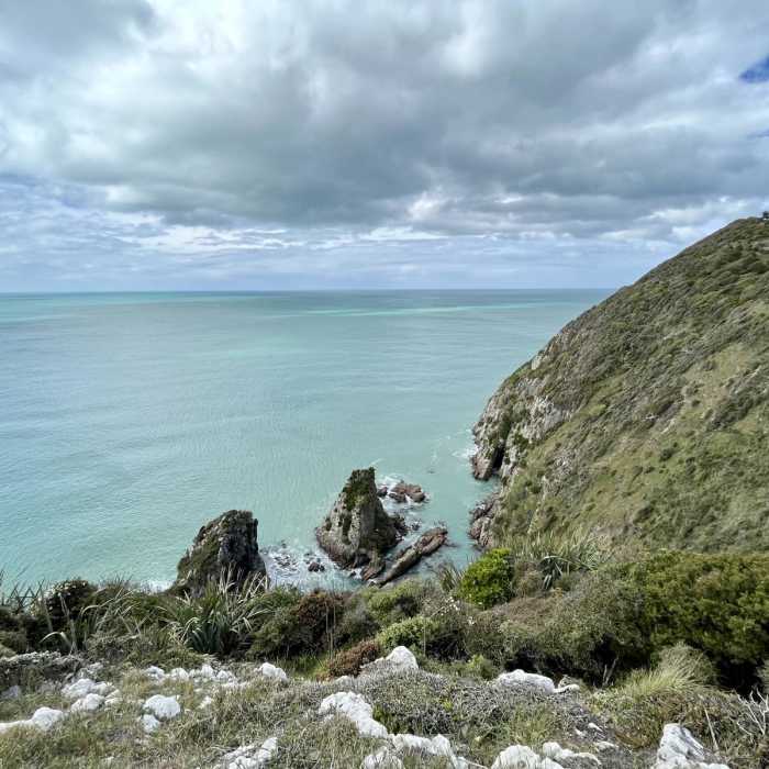 Near Nugget Point Lighthouse Near Nugget Point Lighthouse