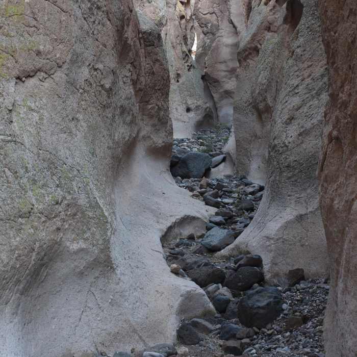 Near Dry Canyon Slot Canyon