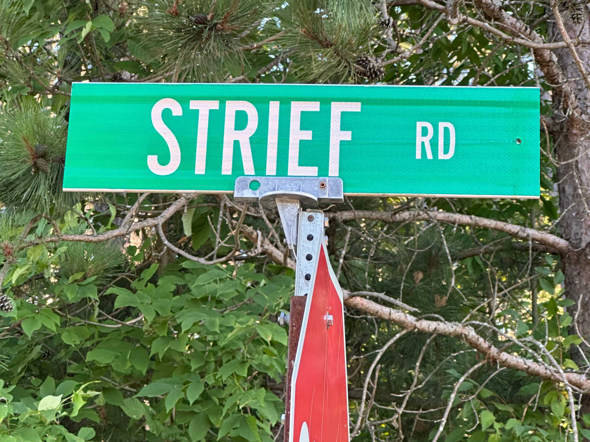 Strief Road trail photo