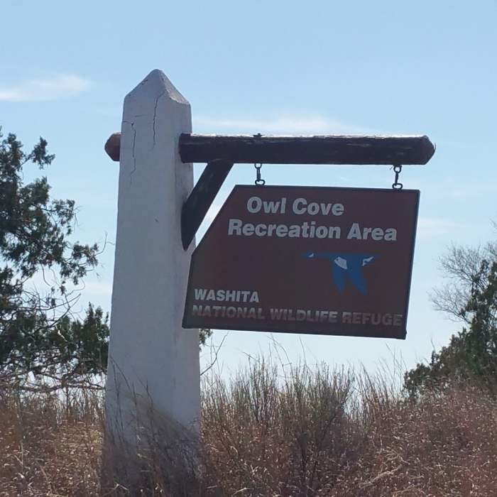 Road is several miles away from the headquarters Near Owl Cove Recreation Area