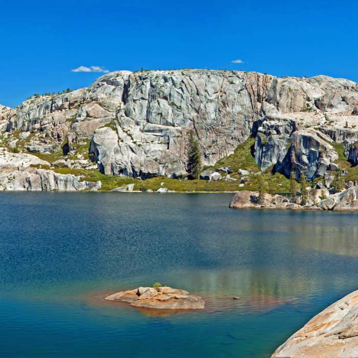 South shore Spotted Fawn Lake. One of the must beautiful swimming holes that I have seen. Near Flora Lake - Boundary Lake Route