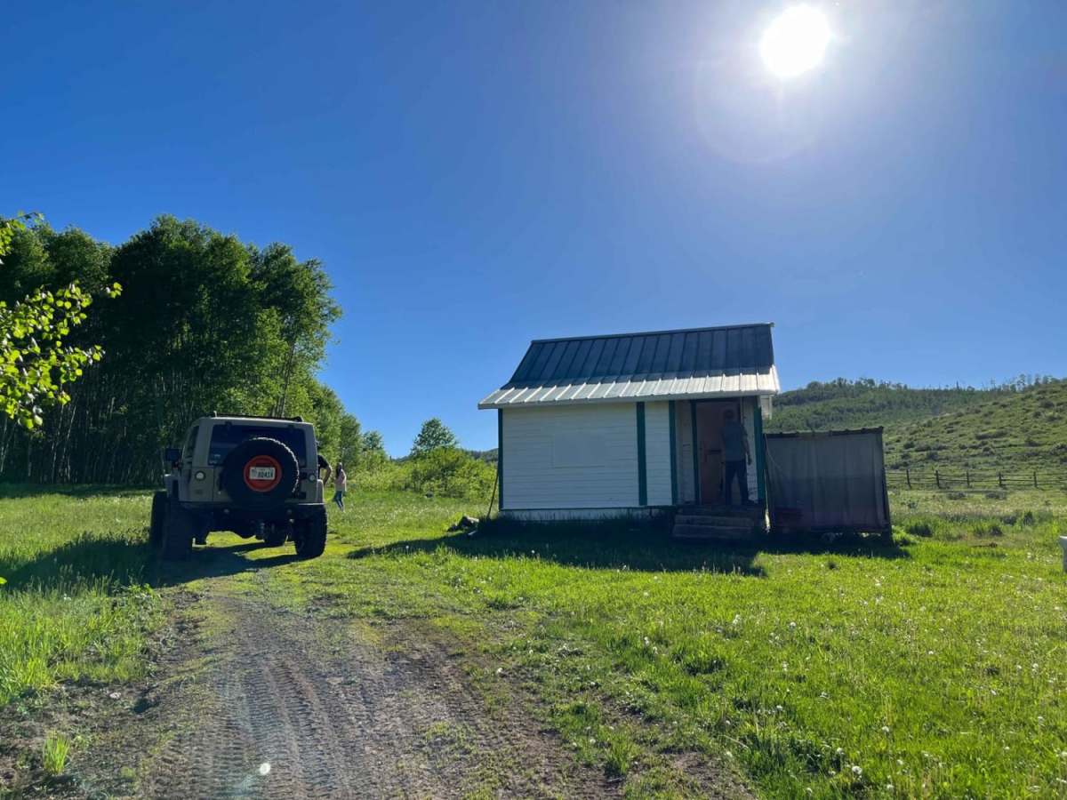 Elk Valley Guard Station trail photo