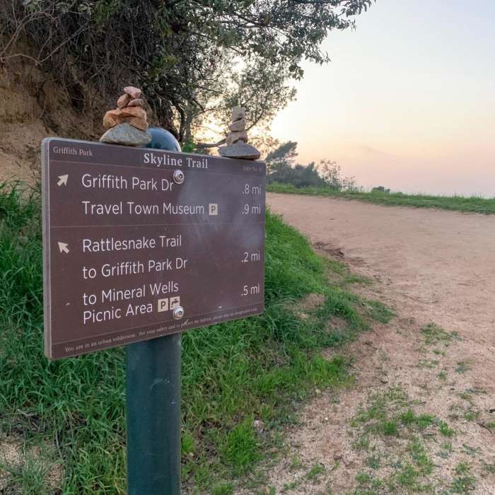 Near Griffith Park Skyline Loop