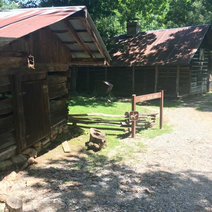 Charit Creek Lodge. Near Sheltowee Trace NRT: Big South Fork NRA
