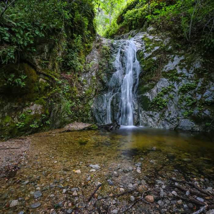 Near Fern Falls via Kahn Ranch
