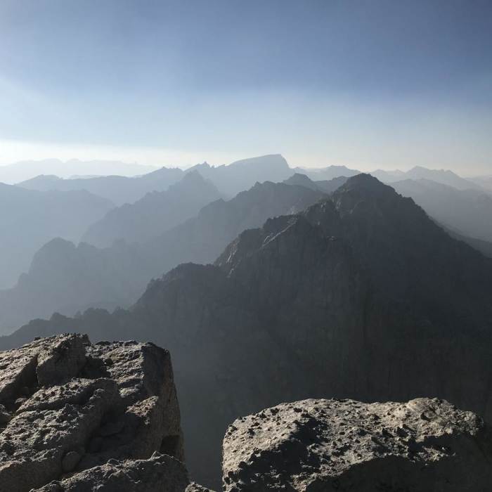 Near Mount Langley Loop