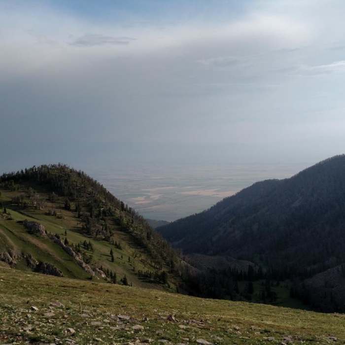 Near Fairy Lake to Sacagawea Peak