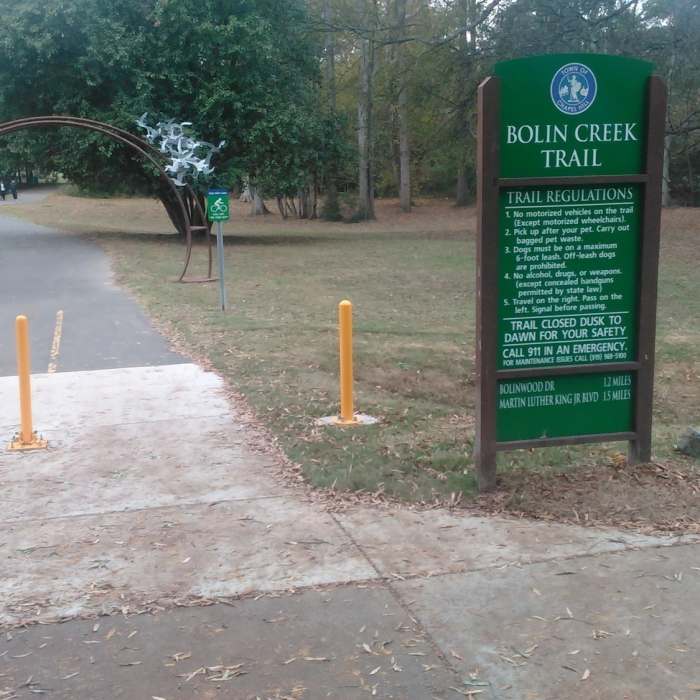 Near Battle Branch / Bolin Creek Loop