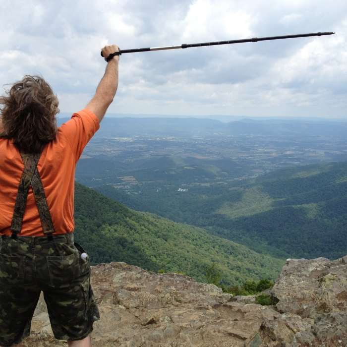 Near Hawksbill and Franklin Cliffs