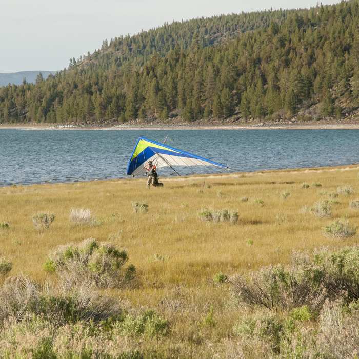 Near Osprey Overlook Trail - one of the best views of Eagle Lake and a great chance of seeing Golden & Bald Eagles and Osprey