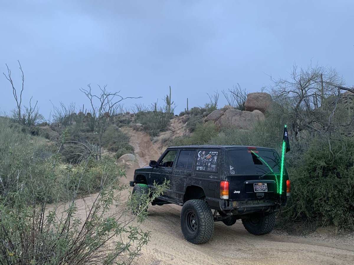 Four Peaks to Upper Sycamore Creek trail photo
