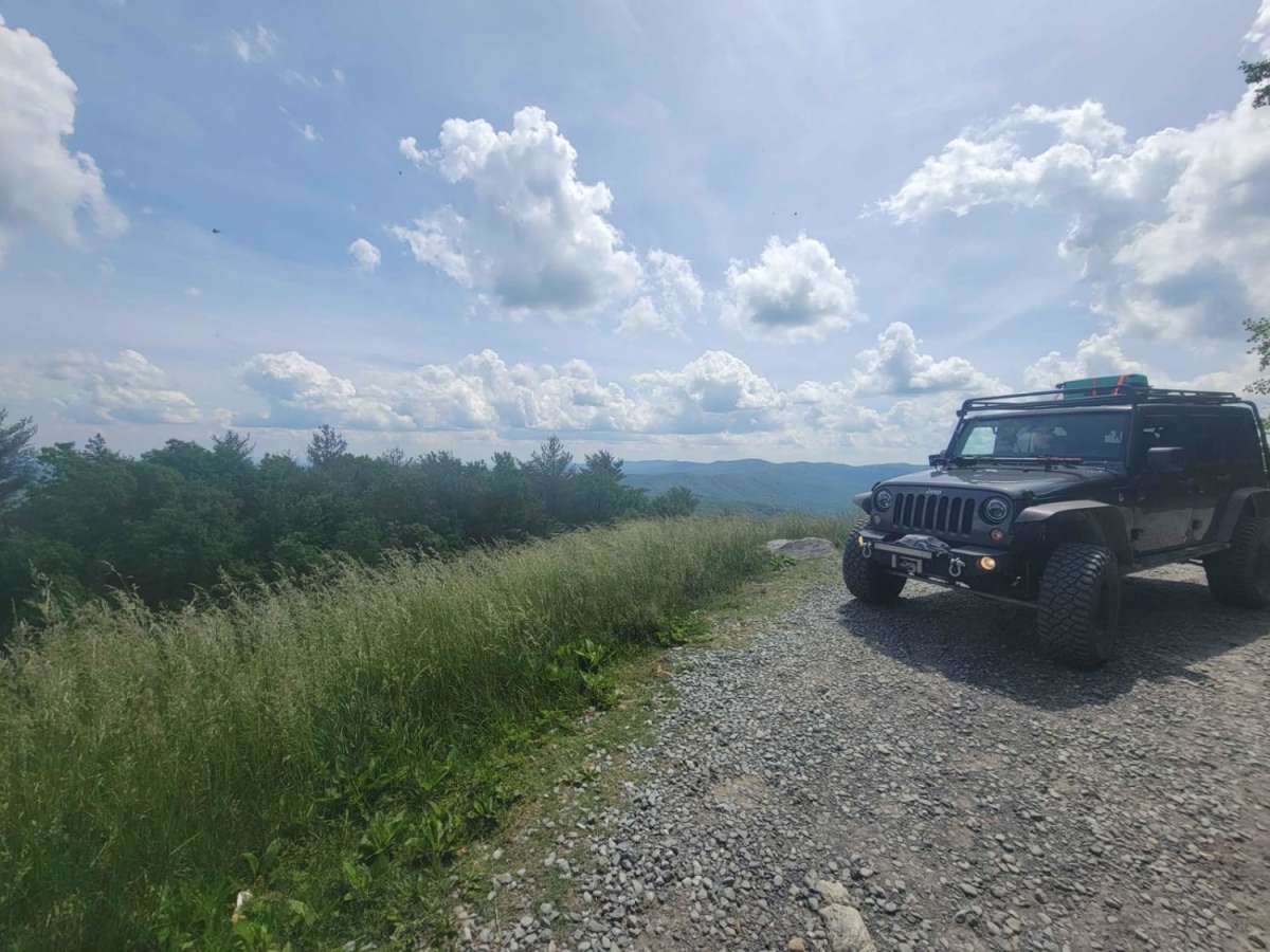 Old CCC Camp Road trail photo