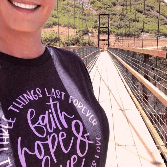 Near Bear Canyon Suspension Bridge