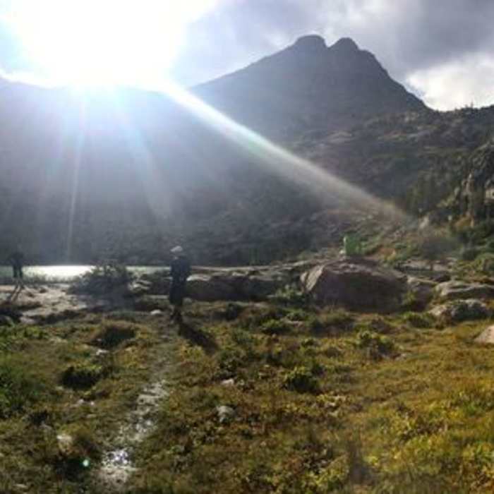 Nearing Fancy Lake Near Fancy Pass Trail #2006