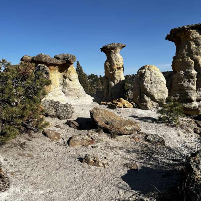 Near Heller Center to Pulpit Rock