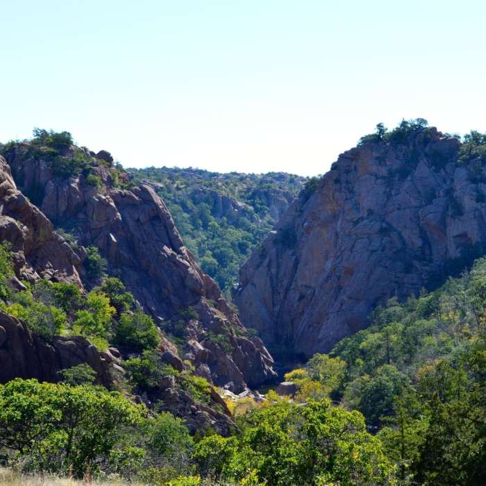 At the end of the Narrows Trail. Near Narrows Trail